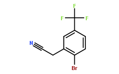 2-Bromo-5-(trifluoromethyl)phenylacetonitrile