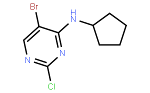 5-溴-2-氯-N-环戊基-4-嘧啶胺