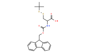 (R)-2-((((9H-Fluoren-9-yl)methoxy)carbonyl)amino)-3-(tert-butyldisulfanyl)propanoic Acid