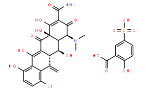 Meclocycline Sulfosalicylate Salt