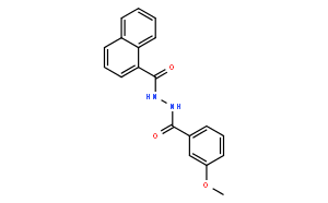 1-(3-Methoxybenzoyl)-2-(1-naphthoyl)hydrazine