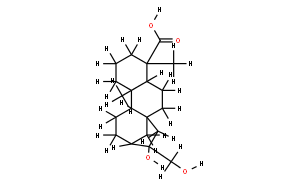 ent-16α17-二羟基贝壳杉烷-18-羧酸