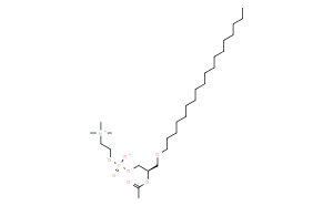 1-O-Octadecyl-2-O-acetyl-sn-glycero-3-phosphocholine