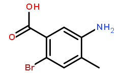 5-氨基-2-溴-4-甲基苯甲酸