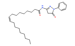 N-(4,5-二氢-5-氧代-1-苯基-1H-吡唑-3-基)-9-十八碳烯酰胺