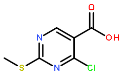 4-氯-2-甲硫基嘧啶-5-甲酸