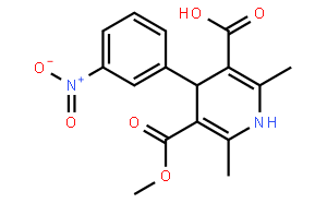 1,4-二氢-2,6-二甲基-4-(3-硝基苯基)吡啶-3,5-二甲酸单甲酯