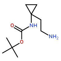 Carbamic acid, [1-(2-aminoethyl)cyclopropyl]-, 1,1-dimethylethyl ester (9CI)