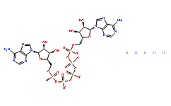 P1,P5-Di(adenosine-5′) pentaphosphate trilithium salt