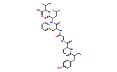 (D-Ser2)-Leu-Enkephalin-Thr H-Tyr-D-Ser-Gly-Phe-Leu-Thr-OH