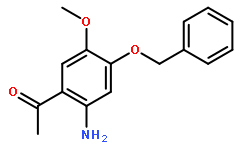 1-(2-氨基-4-苄氧基-5-甲氧基苯基)乙酮