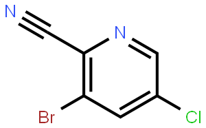 3-bromo-5-chloropyridine-2-carbonitrile