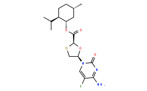 5-Fluoro ent-Lamivudine Acid D-Menthol Ester