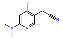 2-(6-(Dimethylamino)-4-methylpyridin-3-yl)acetonitrile