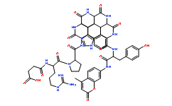 Suc-Arg-Pro-Phe-His-Leu-Leu-Val-Tyr-AMC trifluoroacetate salt