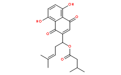 异戊酰紫草素
