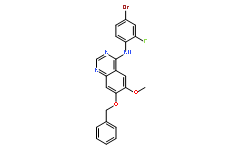 7-(苄氧基)-N-(4-溴-2-氟苯基)-6-甲氧基喹唑啉-4-胺