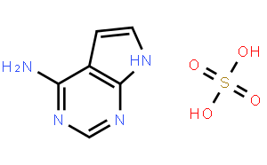 4-氨基-7H-吡咯并[2,3-D]嘧啶硫酸盐