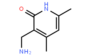 2(1H)-Pyridinone, 3-(aminomethyl)-4,6-dimethyl- (9CI)