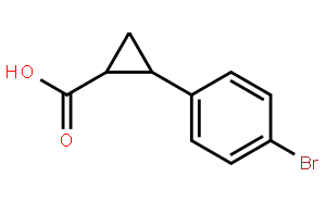 2-(4-溴苯基)环丙烷羧酸