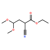 ETHYL 2-CYANO-4,4-DIMETHOXYBUTANOATE