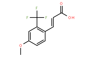 4-Methoxy-2-(trifluoromethyl)cinnamic acid