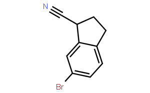 6-溴-2,3-二氢-1H-茚-1-甲腈