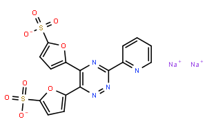 3-(2-吡啶基)-5,6-二(2-呋喃基)-1,2,4-三嗪-5`,5``-二磺酸二钠盐