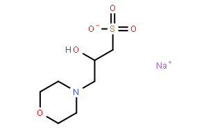 3-(N-吗啡啉)-2-羟基丙磺酸钠盐 MOPSO,Na