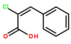 2-Propenoic acid, 2-chloro-3-phenyl-, (Z)-