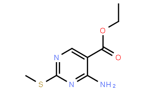 2-甲基巯基-4-氨基嘧啶-5-甲酸乙酯
