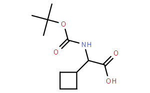 2-((tert-Butoxycarbonyl)amino)-2-cyclobutylacetic Acid