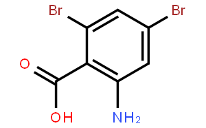 2-Amino-4,6-dibromobenzoic Acid