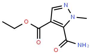 1H-吡唑-4-羧酸,5-(氨基羰基)-1-甲基乙基酯