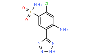 5-(2-Amino-4-chloro-5-sulfamoylphenyl)-1H-tetrazole