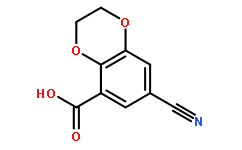 7-cyano-2,3-dihydro-1,4-benzodioxine-5-carboxylic Acid