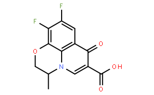 9,10-二氟-2,3-二氢-3-甲基-7-氧代-7H-吡啶并[1,2,3-de]-[1,4]-苯并噁嗪-6-羧酸