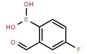 （4-FLUORO-2-FORMYLPHENYL)BORONIC ACID