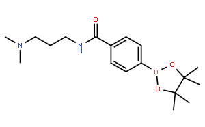N-(3-(Dimethylamino)propyl)-4-(4,4,5,5-tetramethyl-1,3,2-dioxaborolan-2-yl)benzamide