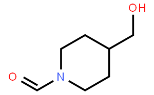 4-(hydroxymethyl)-1-Piperidinecarboxaldehyde