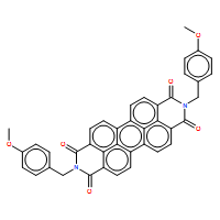 N,N`-双(4-甲氧基苄基)苝-3,4,9,10-二甲酰亚胺(颜料黑32)