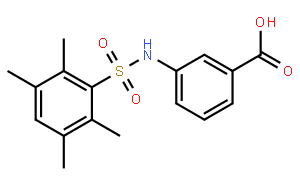 3-(2,3,5,6-Tetramethylphenylsulfonylamino)benzoic acid