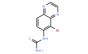 N-(5-溴喹喔啉-6-基)硫脲
