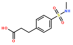 3-(4-(N-甲基磺胺基)苯基)丙酸