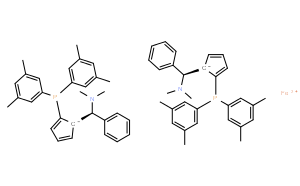 (R,R)-(+)-2,2'-Bis[(S)-(N,N-dimethylamino)(phenyl)methyl]-1,1'-bis(di(3,5-dimethylphenyl)phosphino)ferrocene, min. 97%