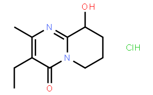 3-Ethyl-6,7,8,9-tetrahydro-9-hydroxy-2-methyl-4H-pyrido[1,2-a]pyrimidin-4-one Hydrochloride