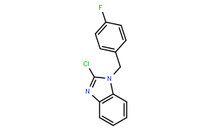 2-Chloro-1-(4-fluorobenzyl)benzimidazole