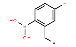 2-BROMOMETHYL-4-FLUOROPHENYLBORONIC ACID