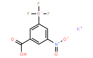 Potassium 3-carboxy-5-nitrophenyltrifluoroborate