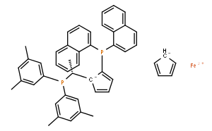 (R)-1-[(R)-2-(二-1-萘基膦基)二茂铁基]乙基二-3,5-二甲苯基膦